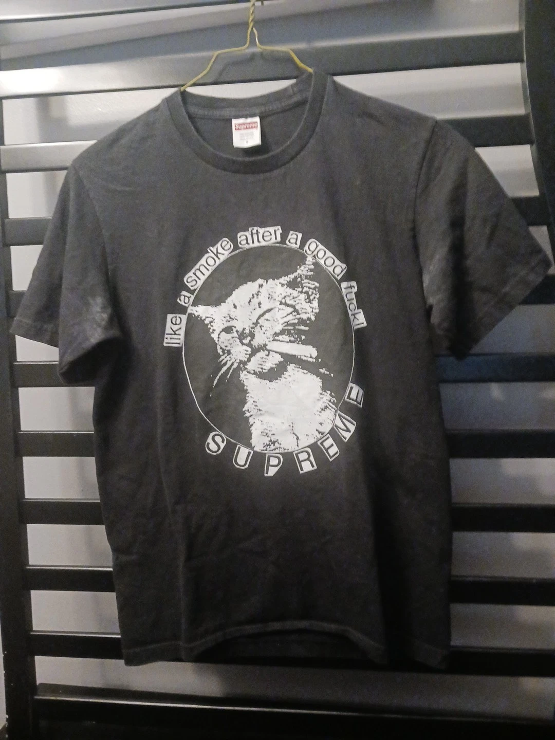 Petit t shirt noir fumé Supreme SS23 neuf