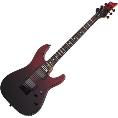 Schecter 3949-SHC C-1 Standard 6 String RH Electric Guitar - Blood Burst