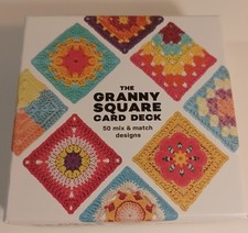 50 Mix  Match Square Designs to Crochet The Granny Square Card Deck