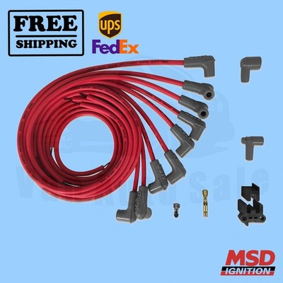 Spark Plug Wire Set MSD for Pontiac 1975-1981 LeMans