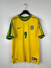 Brazil Nike Ronaldo jersey vintage t-shirts size L