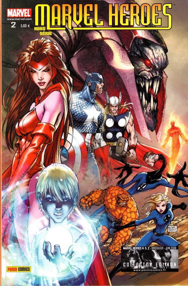 MARVEL HEROES Hors-Série N°2 Onslaught revient ! COLLECTOR EDITION PANINI 2008 - Photo 1/1