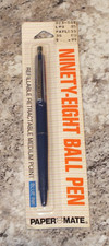 VTG Paper Mate Ninety Eight Blue Pen NOS