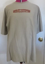 Simi Valley CA Harley Davidson Short Sleeve Shirt Henley Ribbed Men's Size XL