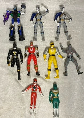 POWER RANGERS Figures Lot - Vintage 1994, 2001-2003