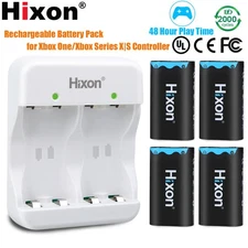 Hixon Rechargeable Battery Pack for Xbox One Xbox Series Controller with Charger