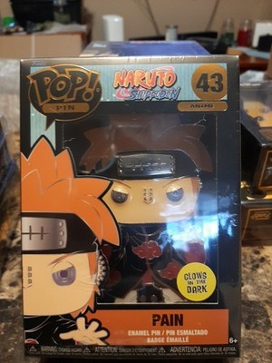 Funko POP! Animation: Naruto: Shippuden Pain Glow In The Dark Vinyl Figure And T Shirt Gamestop Exclusive