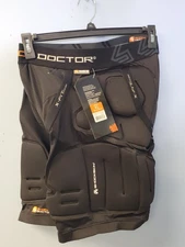 Shock Doctor Shockskin Lax Relaxed Fit Protective Impact Short Black Men's XL