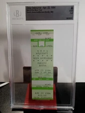 Ozzy Osbourne Full Concert Ticket April 22 1984 Duluth MN Motley Crue Opened BAS