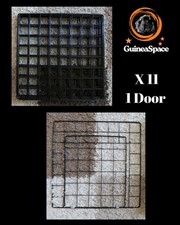 C & C Cage Grid Panels x11 + 1 door panel & 24 Connectors for Guineapigs - New