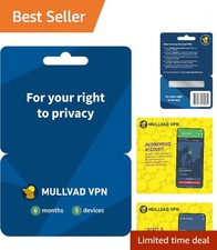 Protect Your Privacy: 6- VPN for 5 Devices, Externally Audited Security
