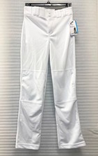 NWT Champro MVP Open Bottom Youth Medium Baseball Pants White Relaxed Fit BP4UYW
