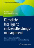 Manfred Bruhn (U. A.) | KüNstliche Intelligenz Im Dienstleistungsmanagement | Xi