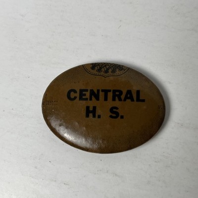 Early 20th Century CENTRAL HIGH PHILADELPHIA FOOTBALL SUPPORTER BOOSTER PIN