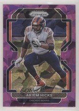 2021 Panini Prizm Purple Ice Prizm 192/225 Akiem Hicks #162 0l5d