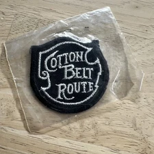 Vintage COTTON BELT ROUTE RAILROAD Patch (Train Railroad Railway) 