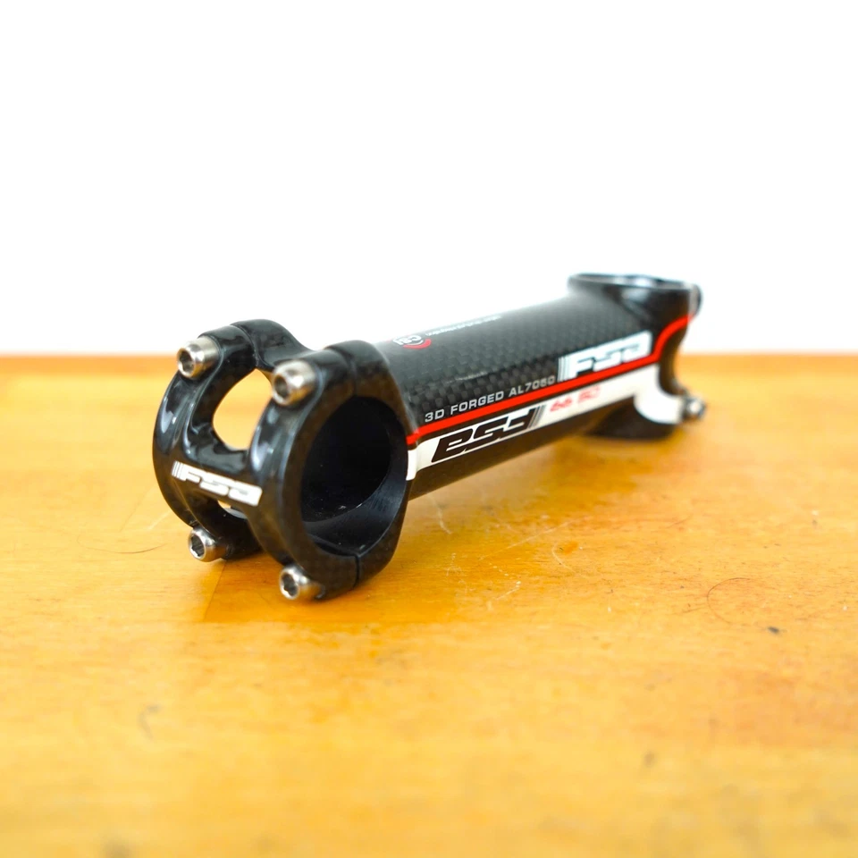FSA OS-99 Stem Carbon AL7050 120mm Length 31.8mm Clamp Titanium Bolts - Image 2 of 4