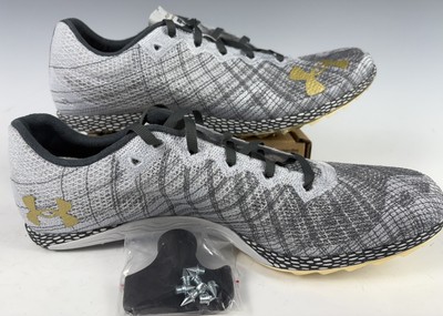 Under Armour Track Sneakers Men's UA HOVR Shakedown Size 10.5 Gray 3022515-105