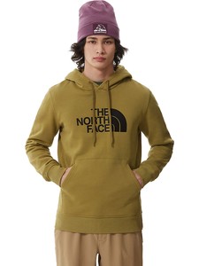 army green north face moletom com capuz