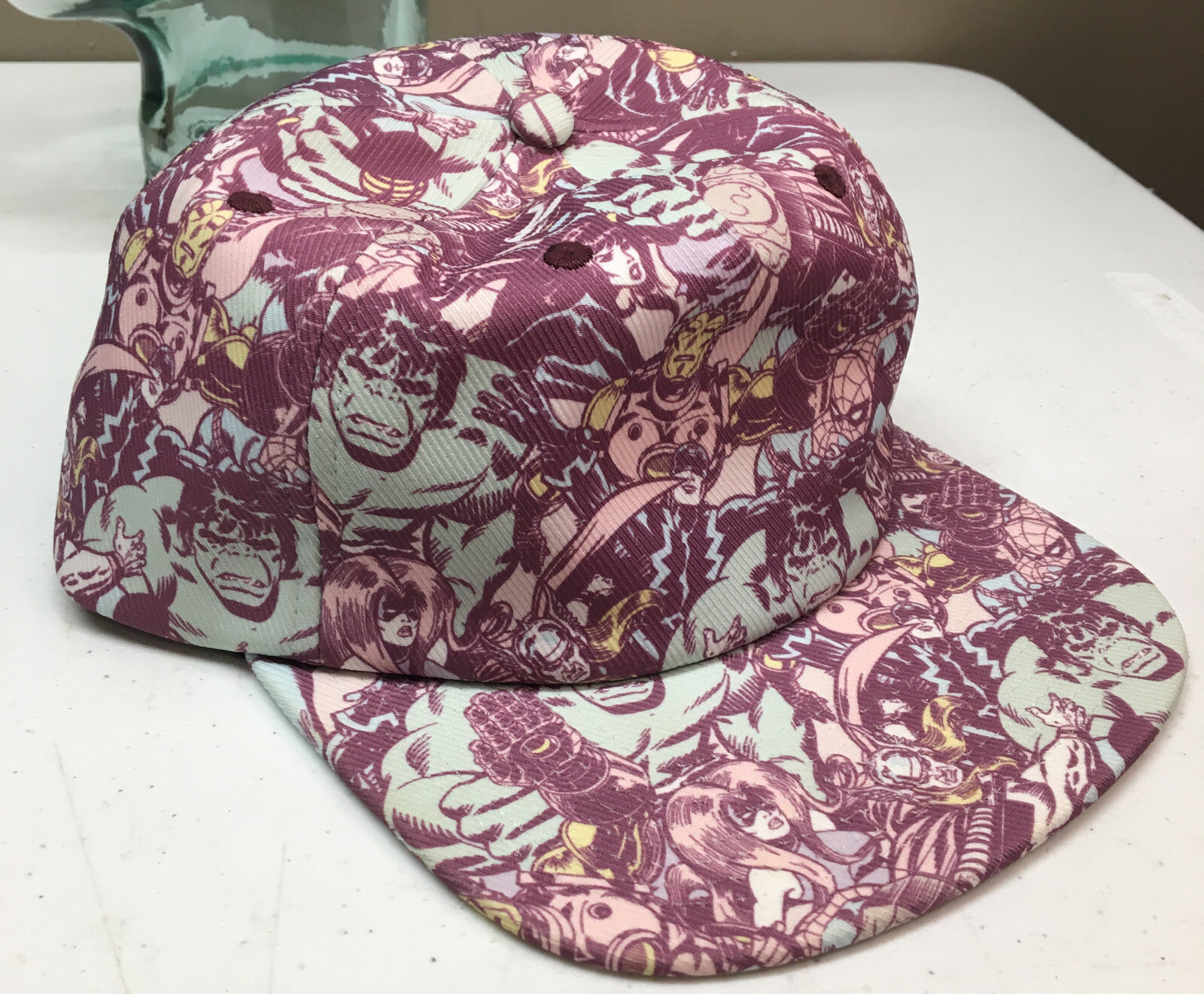 Marvel Assorted￼ Characters multicolor cap hat sn… - image 11