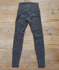 Lululemon High-Rise Leggings Gray Athletic Pants Womens Size 4 Yoga Gym