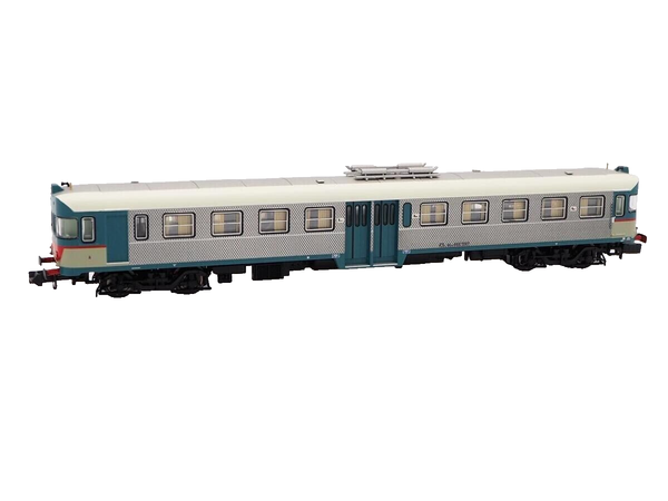 Arnold HN2570 Fs, Diesel Triebwagen Aln 668 1207, Livree “Edelstahl”, Skala N-image