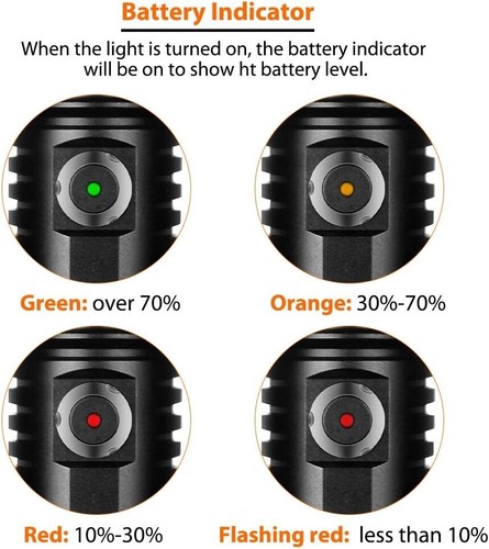 Scuba Dive Light, 1300 Lumens, 8 Degrees Narrow Beam Angle, Titanium Alloy Si... - Picture 5 of 7