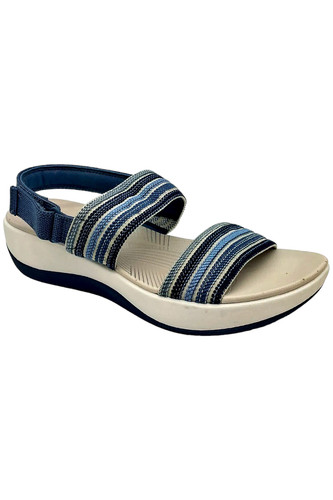 Clarks Cloudsteppers Sport Sandals Arla Stroll Blue Combi