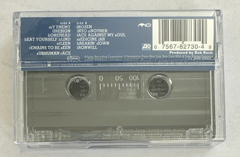 Skid Row Subhuman Race Cassette Tape Heavy Metal VG+ / M Condition - Image 3 of 4