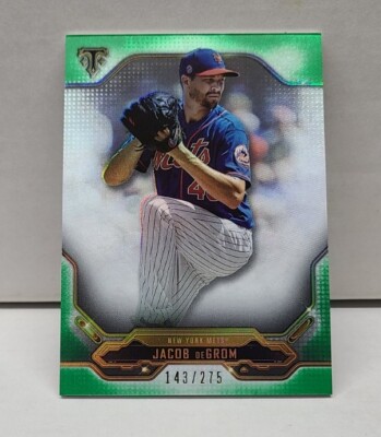 JACOB DEGROM 2020 Topps Triple Threads EMERALD /275 ~ New York METS
