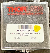 THORLABS AC508-150-A F = 150 mm, D = 52mm/2" Achromatic Doublet, ARC: 400-700 nm