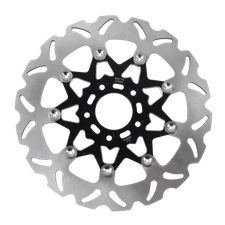 11.5" Black Floating Front Brake Rotor for Harley Softail Dyna Touring Sportster