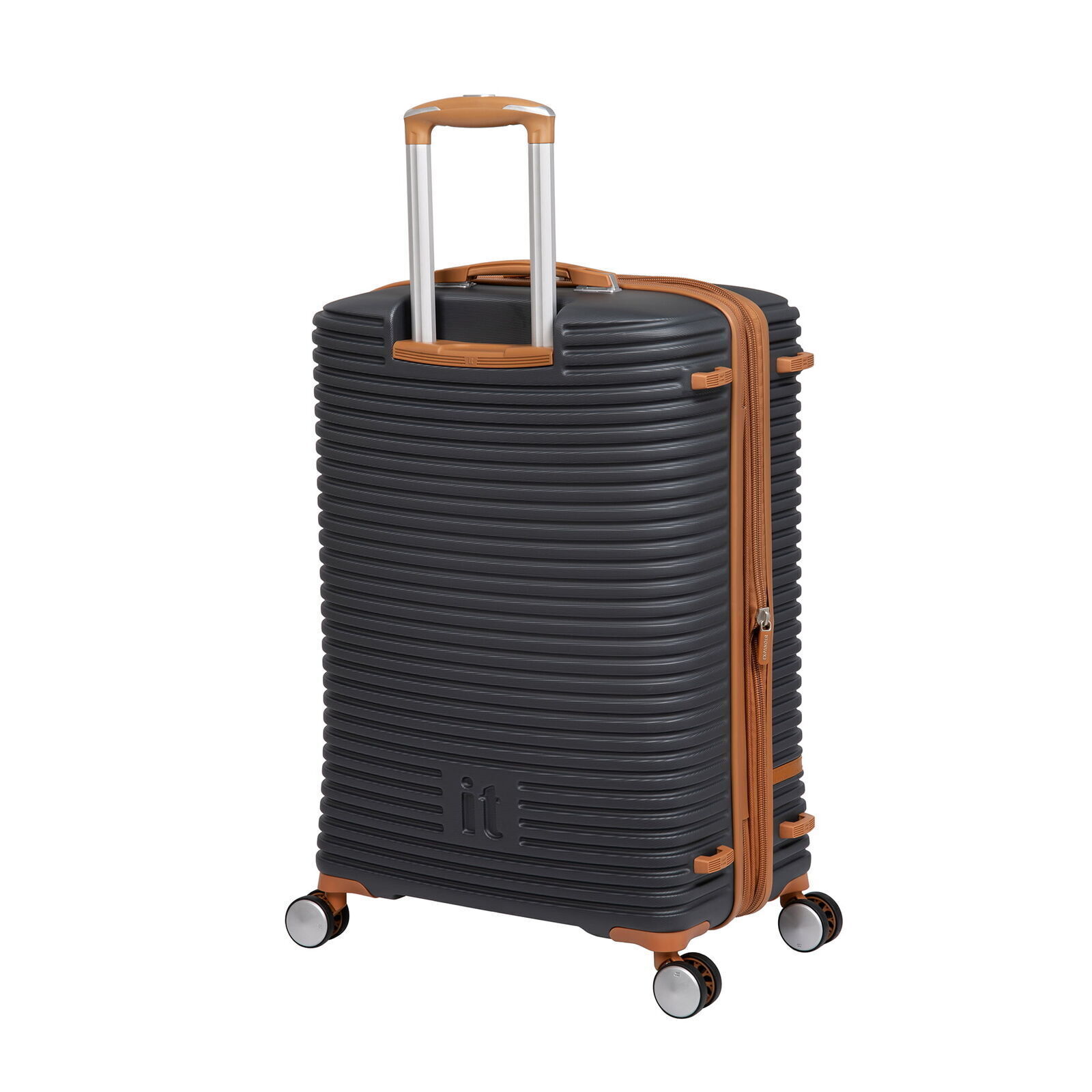 Checked Spinner Luggage Suitcase Trolley W/ Wheel Hardside Expandable Travel 31"