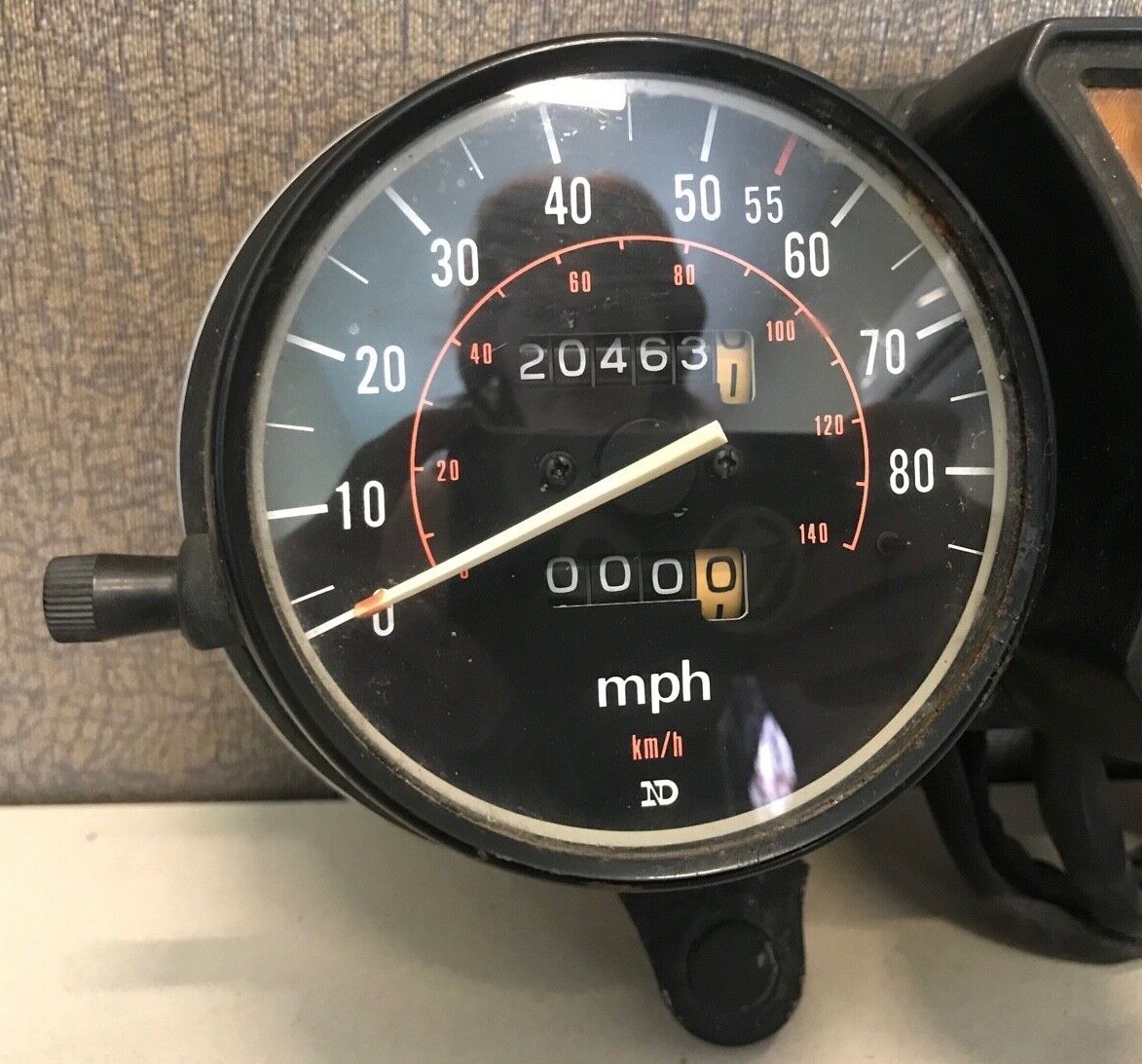 Vintage 1982 Honda Nippon Seiki GL 500 Instrument Cluster 0-80 MPH