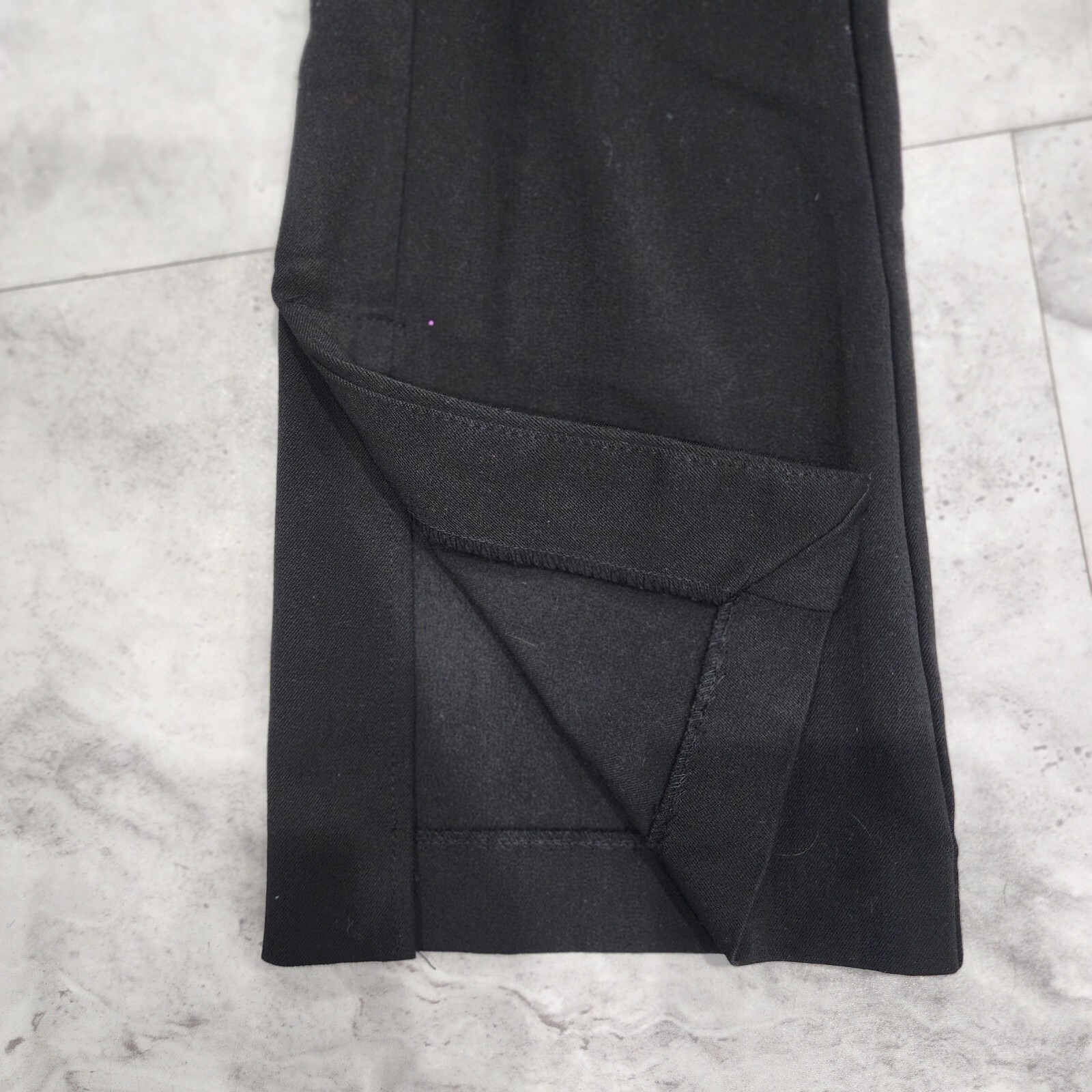 Zara's Basic Collection Black Cropped Pant With S… - image 2