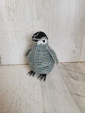 Penguin Beaded baby Emperor Arctic animal figure xmas decor unique
