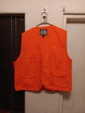Master Sportsman Blaze Orange Rugged Outdoor Gear XXL Safety-Hunting Vest