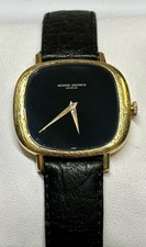 Vacheron Constantin Vintage 1960's Tv Style 18k Yellow Gold - $60k Apr W/ Coa!!!