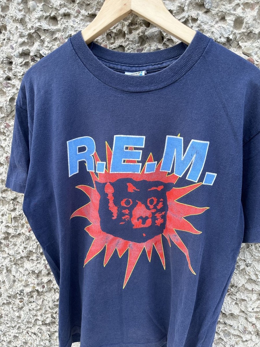 R.E.M. MONSTER Tシャツ XL R.E.M Band Shirt, R.E.M Monster Band Navy T-Shirt Unisex S