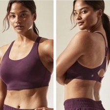 Athleta Advance Bra Size 32C Agate Purple Hig...