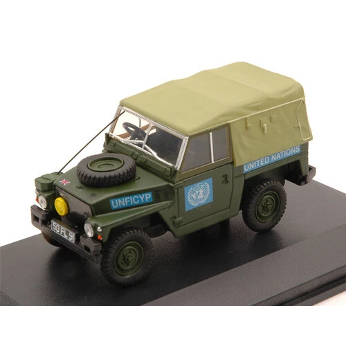 Modellini statici di veicoli militari Scala 1:43 per Land Rover