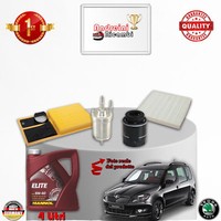 Inspektionskit Filter + ÖL Skoda Roomster 1.6 16V 77KW 105CV Von 2013->