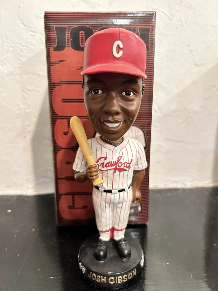 2003 Pirates Josh Gibson Pittsburgh Crawfords SGA Bobblehead in Original Box - Image 2 of 4