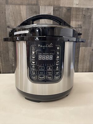 MegaChef 8-Quart Digital Pressure Cooker w/ 13 Pre-sets MCPR120