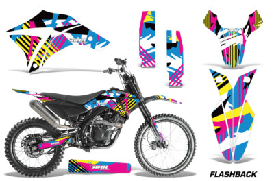 Dirt Bike Grafik Aufkleber Für Apollo Orion RX250 Alle Jahre FLASHBACK