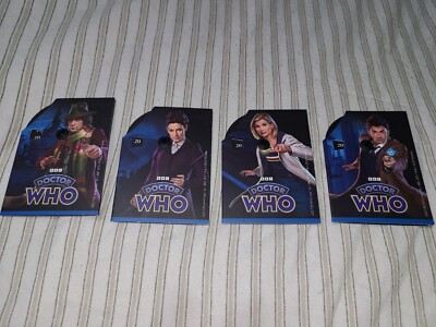 MTG Magic Set of 4 Commander Life Counter Wheel from Doctor Who Decks 10th  4th | eBay