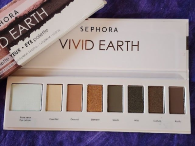 Sephora Collection Vivid Earth Eye Palette Wild Nature 8 Pan