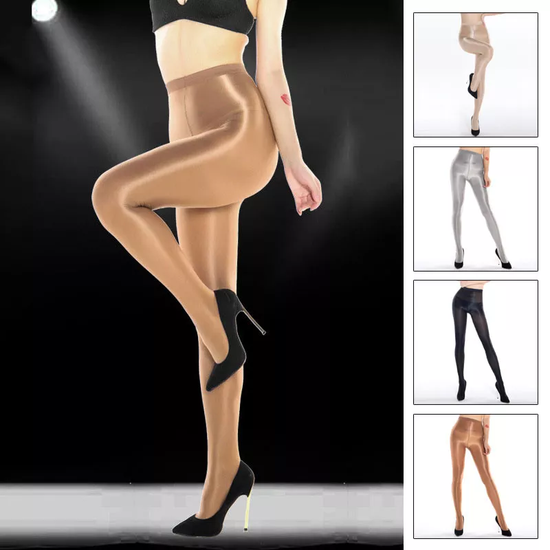 High top gloss stockings