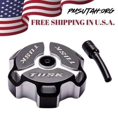 Tusk Gas Tank Fuel Cap Petrol Suzuki RMZ250 2004 2005 2006 RMZ 250 Aluminum - Image 2 of 4