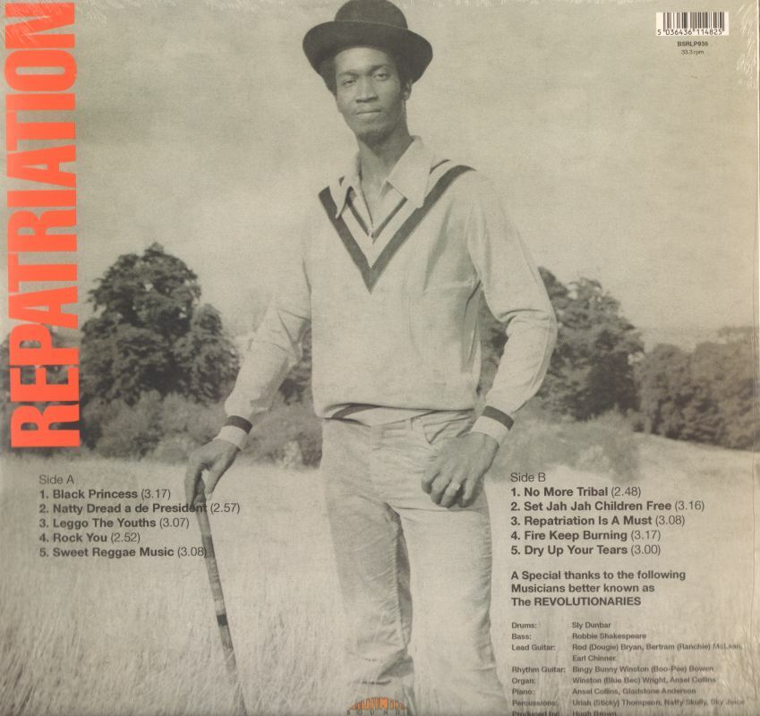 英2LP U Brown Repatration (LP+10”) BSRLP935 Burning Sounds /00437 U Brown(10